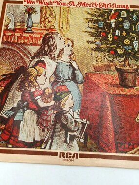 1970 We Wish You A Merry Chistmas Various artists 12" vinyl record album LP RCA